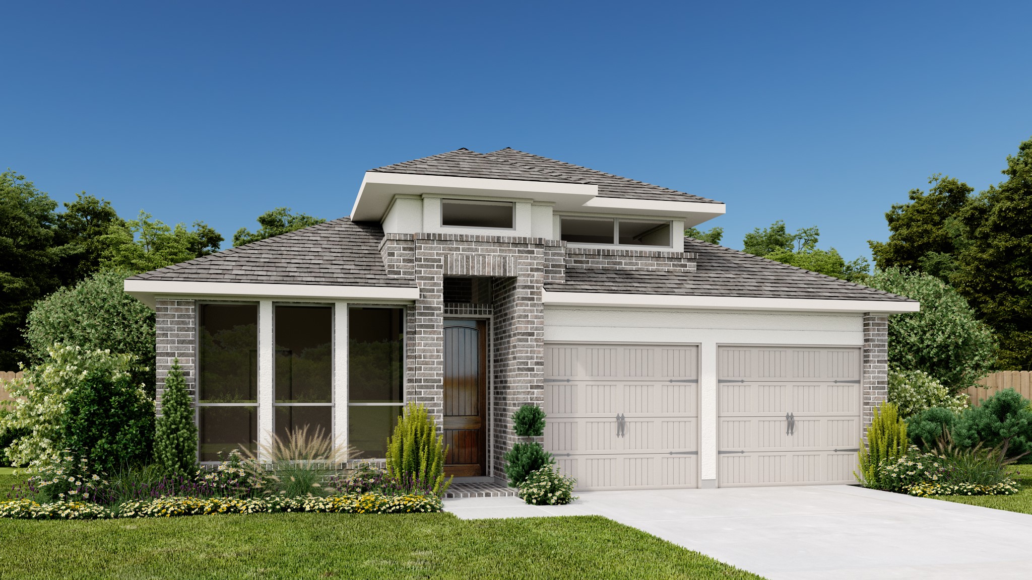 1080 Alpine View Lane Katy, TX 77493 - Photo 1 of 11 a front view of a house with a garden