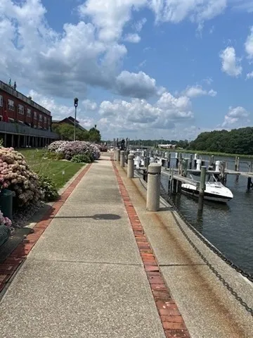 a view of a terrace with sitting area