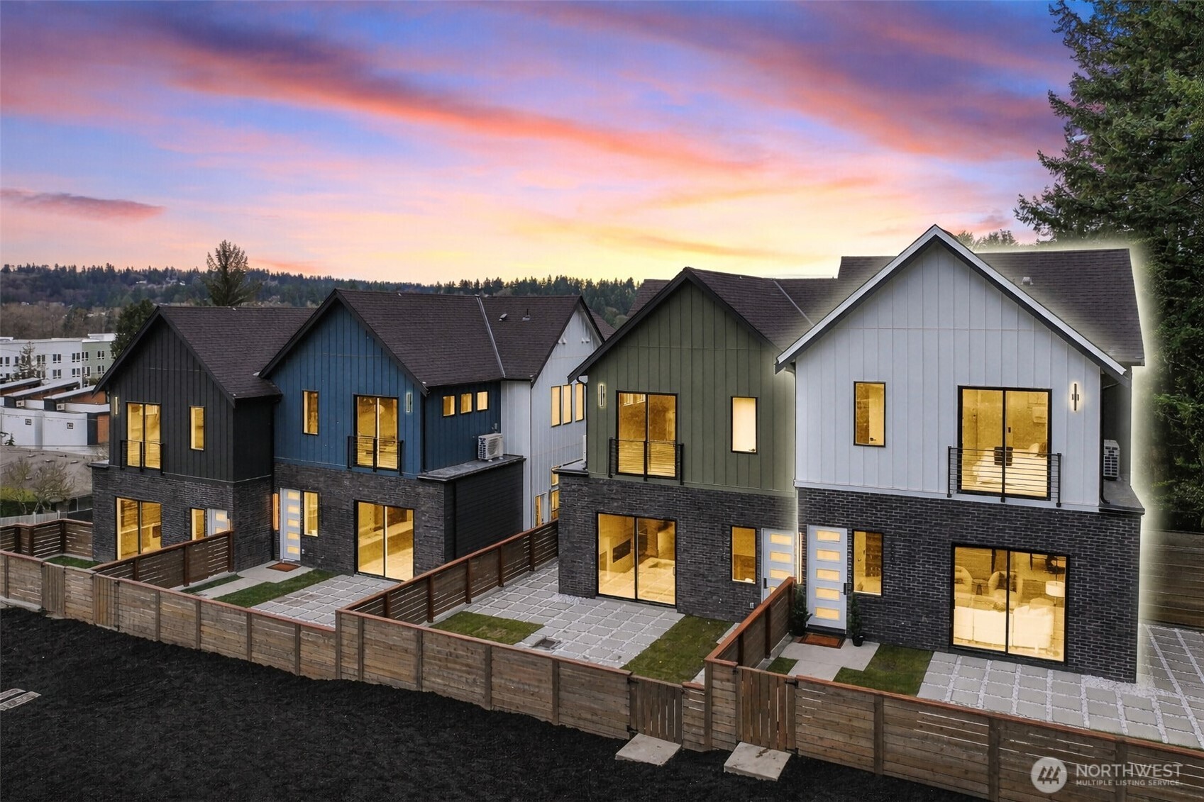 18607 104th Avenue Northeast, Unit B Bothell, WA 98011 - Photo 2 of 29 a front view of a house with yard and balcony