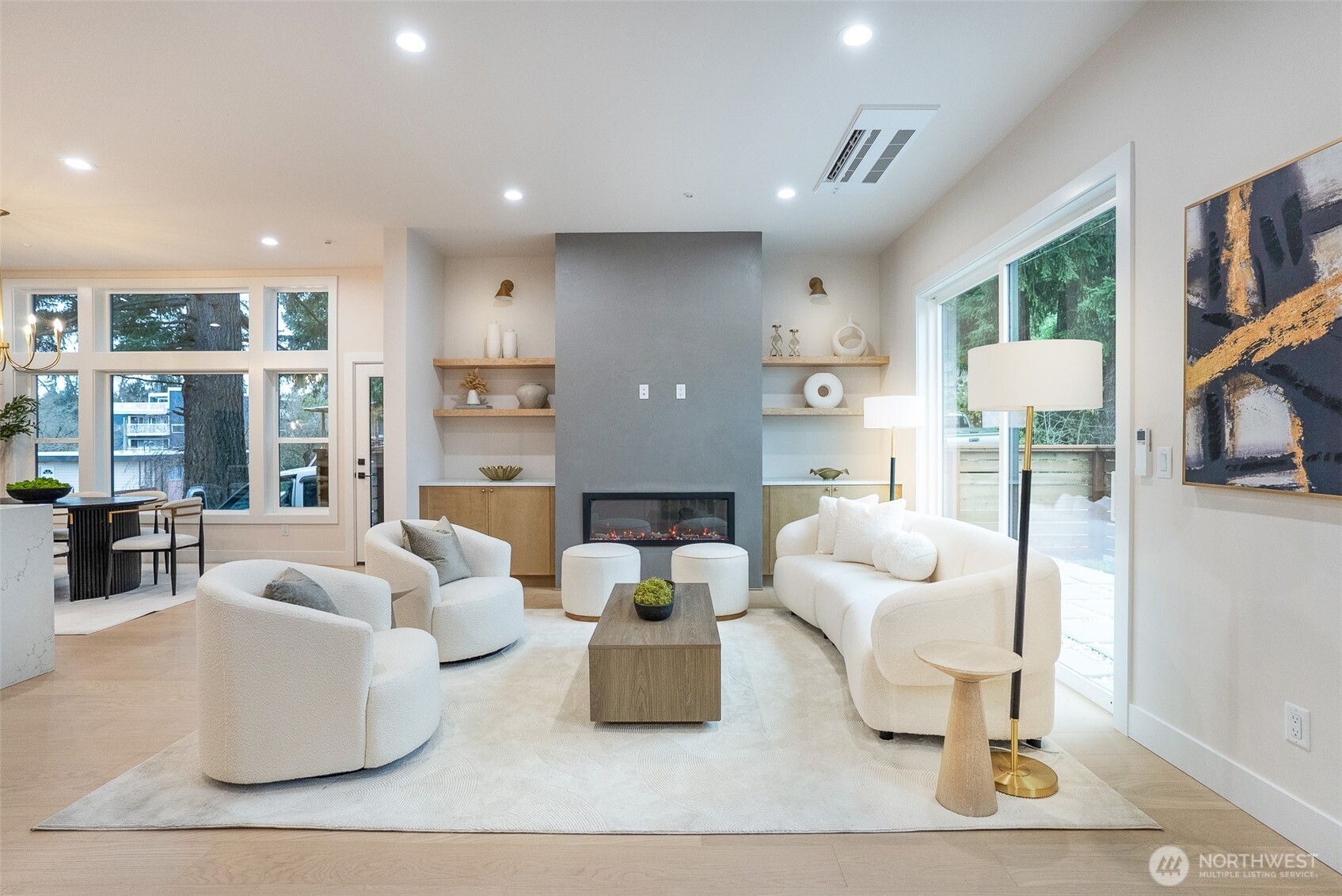 18607 104th Avenue Northeast, Unit B Bothell, WA 98011 - Photo 4 of 29 a living room with furniture and a couch