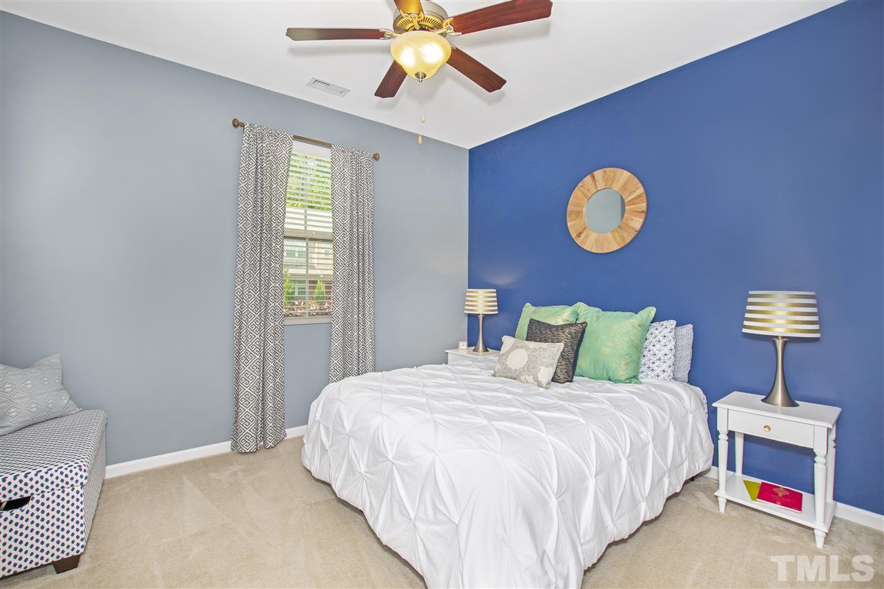 725 Wickham Ridge Road Apex, NC 27539 - Photo 15 of 30 1st Floor Bedroom with Full Bathroom Attached