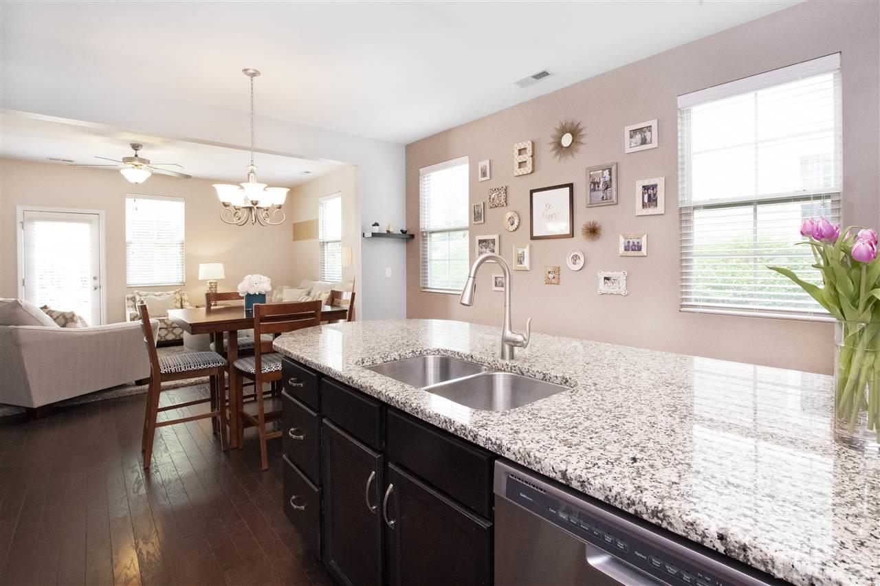 725 Wickham Ridge Road Apex, NC 27539 - Photo 7 of 30 Oversized Island with Storage and Bar Seating