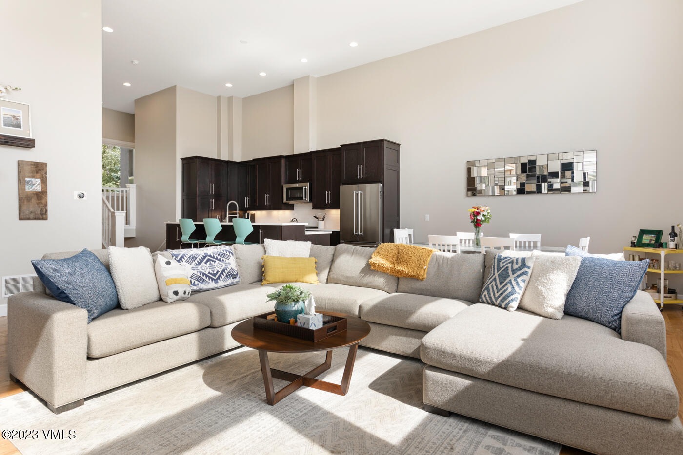 68 Hackamore Road Edwards, CO 81632 - Photo 1 of 22 a living room with furniture white walls and kitchen view