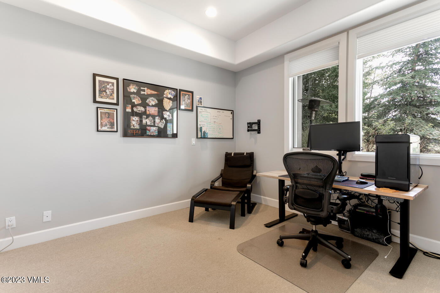 68 Hackamore Road Edwards, CO 81632 - Photo 19 of 22 a view of a workspace with furniture and a window