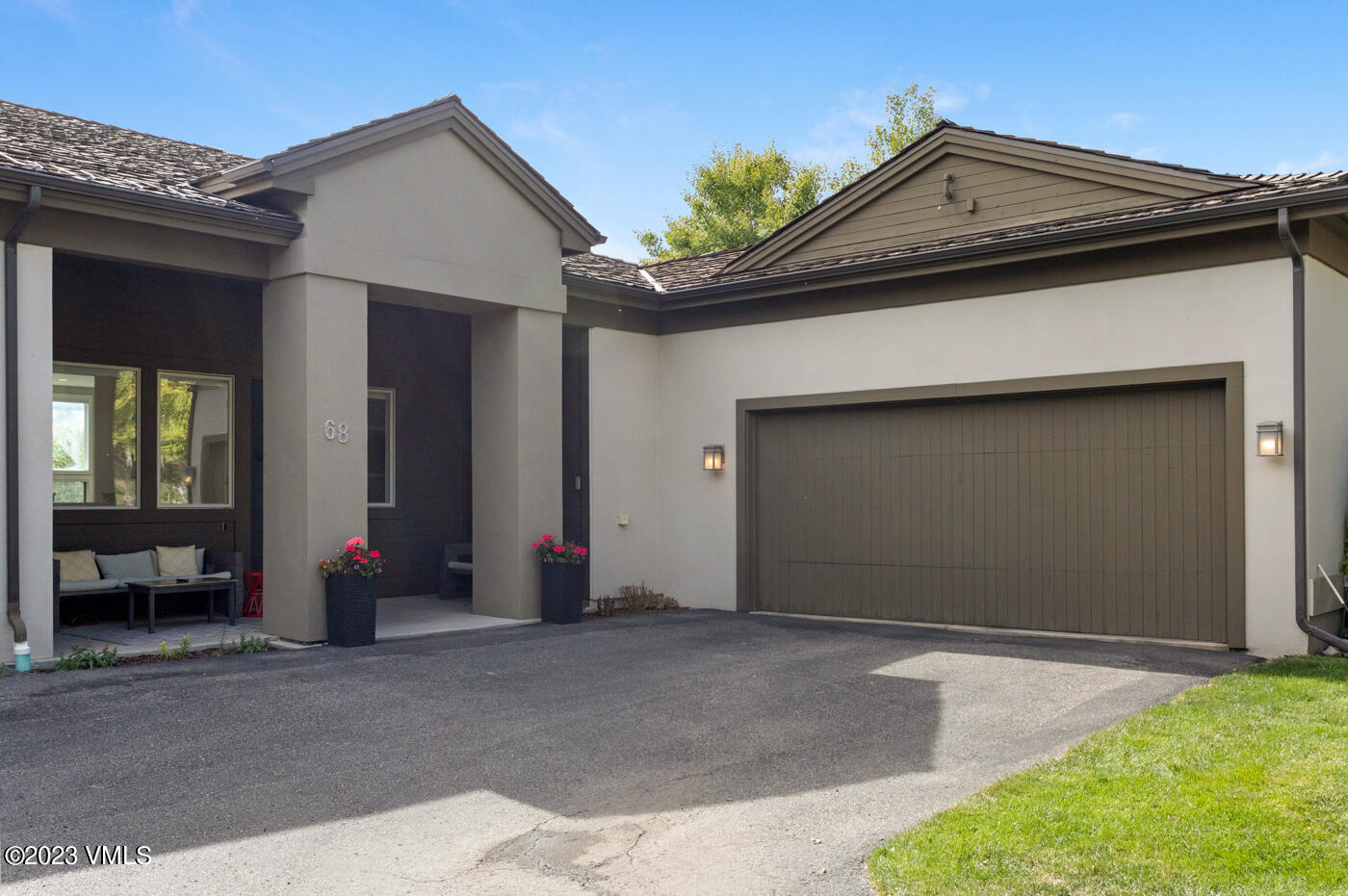 68 Hackamore Road Edwards, CO 81632 - Photo 21 of 22 a view of a house with a yard