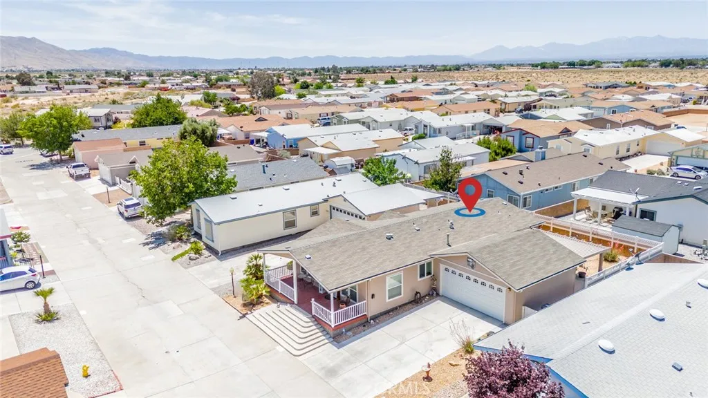22241 Nisqually Road, Unit 153 Apple Valley, CA 92307 - Photo 39 of 55 an aerial view of a house with a ocean view