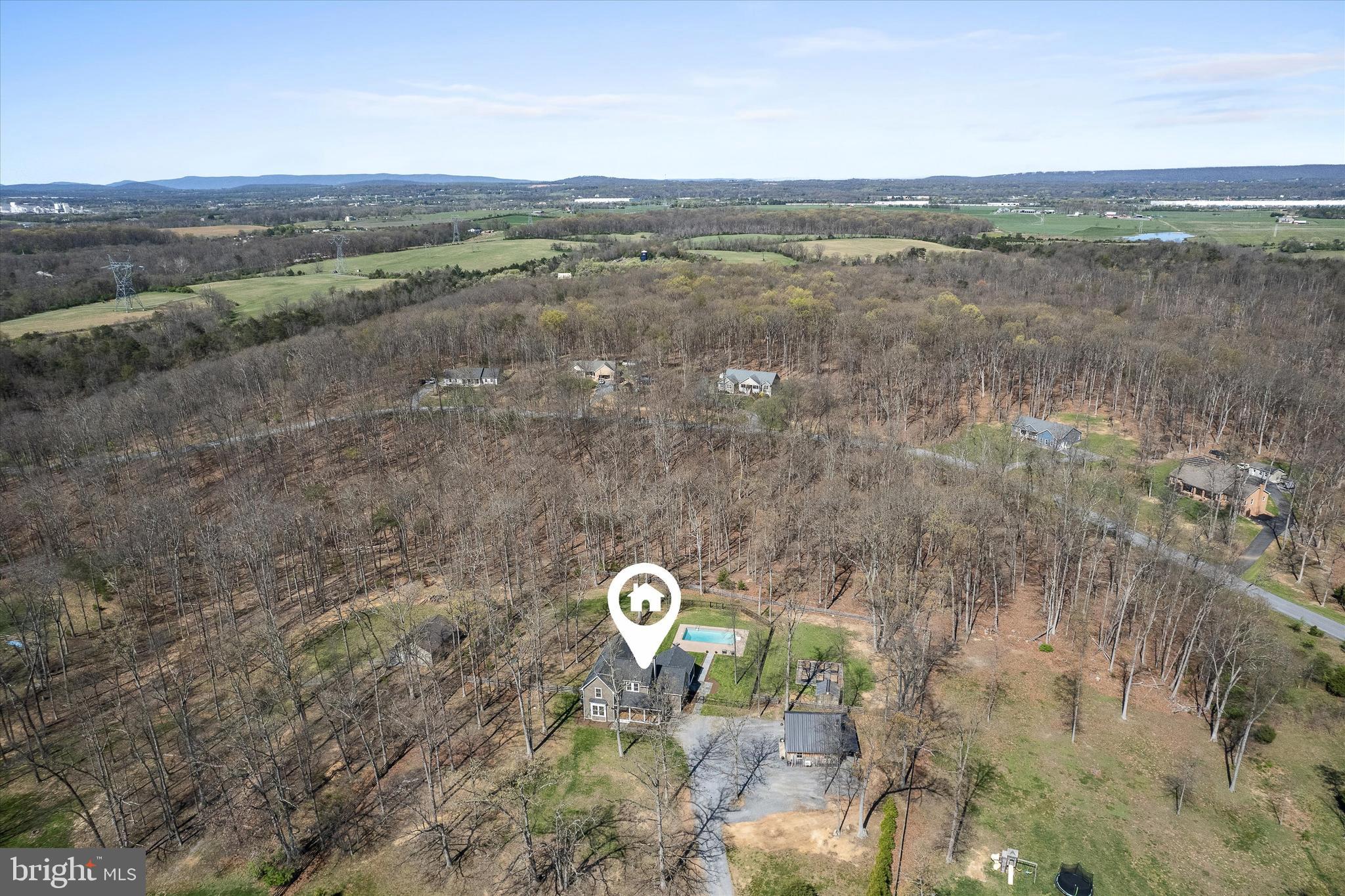 105 Loretto Drive Clear Brook, VA 22624 - Photo 63 of 65 a view of a lake with mountain
