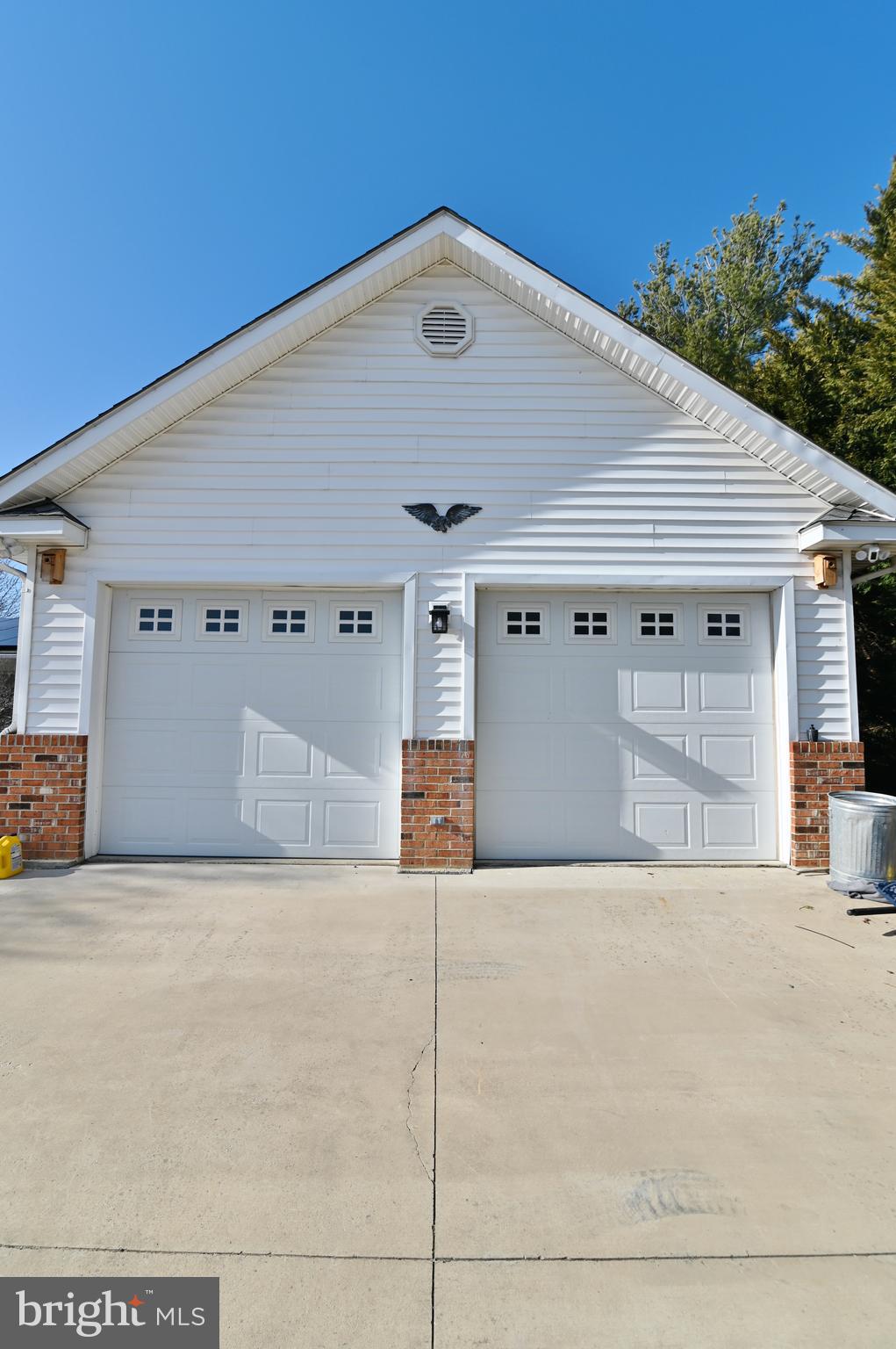 8289 Back Road Maurertown, VA 22644 - Photo 58 of 59 a front view of a house with a garage
