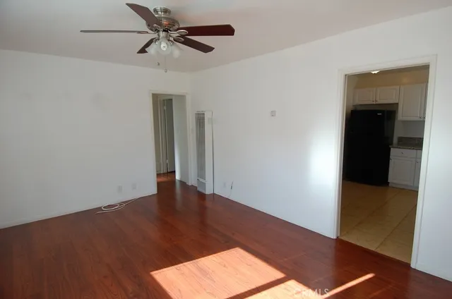 wooden floor in an empty room