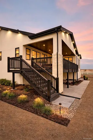 a view of outdoor space and seating area