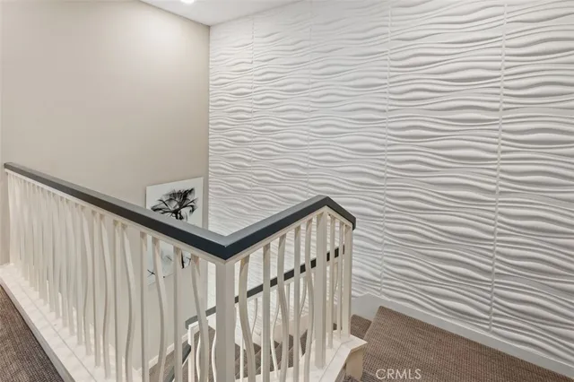 a view of a brick wall