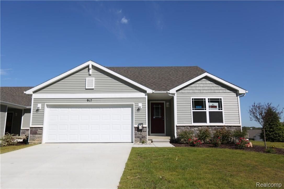 107 Sedum Road, Unit 137 Howell, MI 48843 - Photo 1 of 1 Please note, this elevation is a different (but identical) condominium in The Meadows.