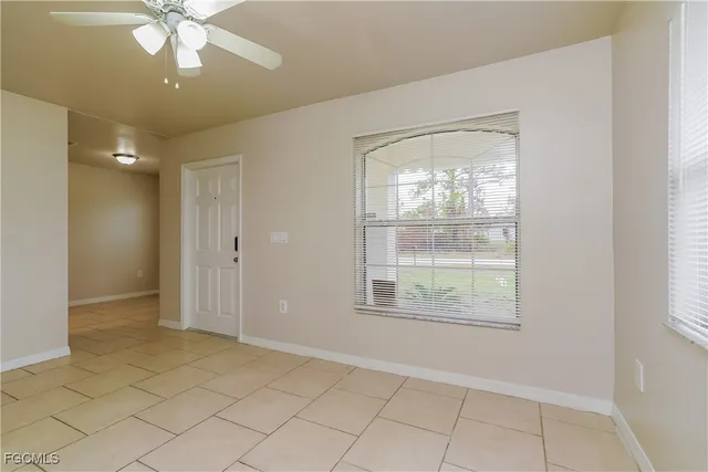 a picture of a bench in a white building