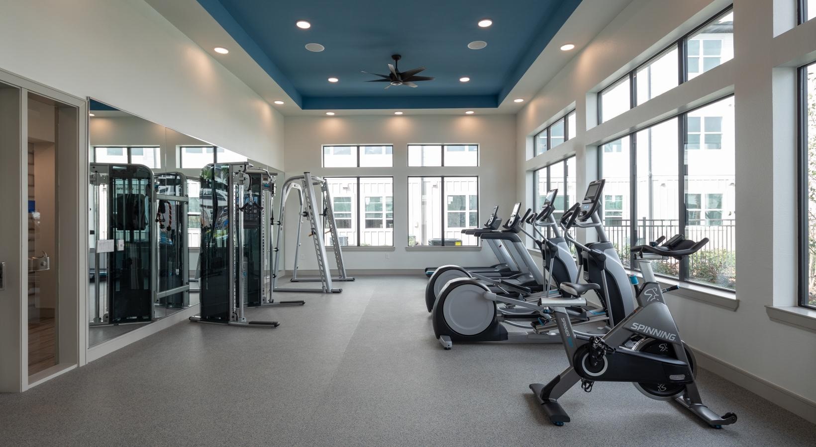 19770 Clay Road, Unit 1313304 Katy, TX 77449 - Photo 35 of 35 a view of a room with gym equipment