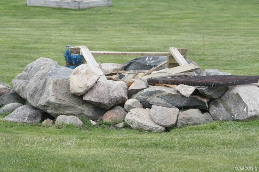 11725 Rynn Road Emmett, MI 48022 - Photo 30 of 33 fire pit