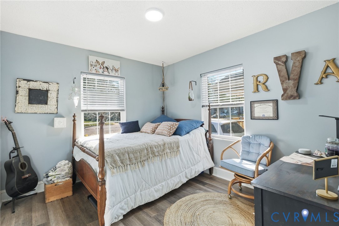 102 Spring Street Petersburg, VA 23803 - Photo 12 of 24 Bedroom featuring wood finished floors