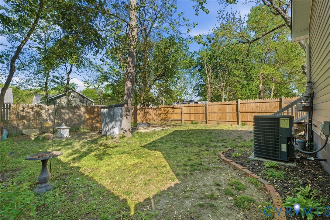 102 Spring Street Petersburg, VA 23803 - Photo 22 of 24 View of fenced backyard