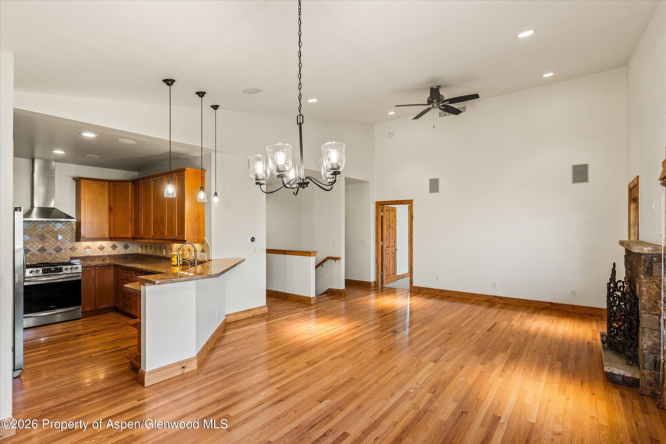 323 Faas Ranch Road New Castle, CO 81647 - Photo 11 of 33 dining to living room