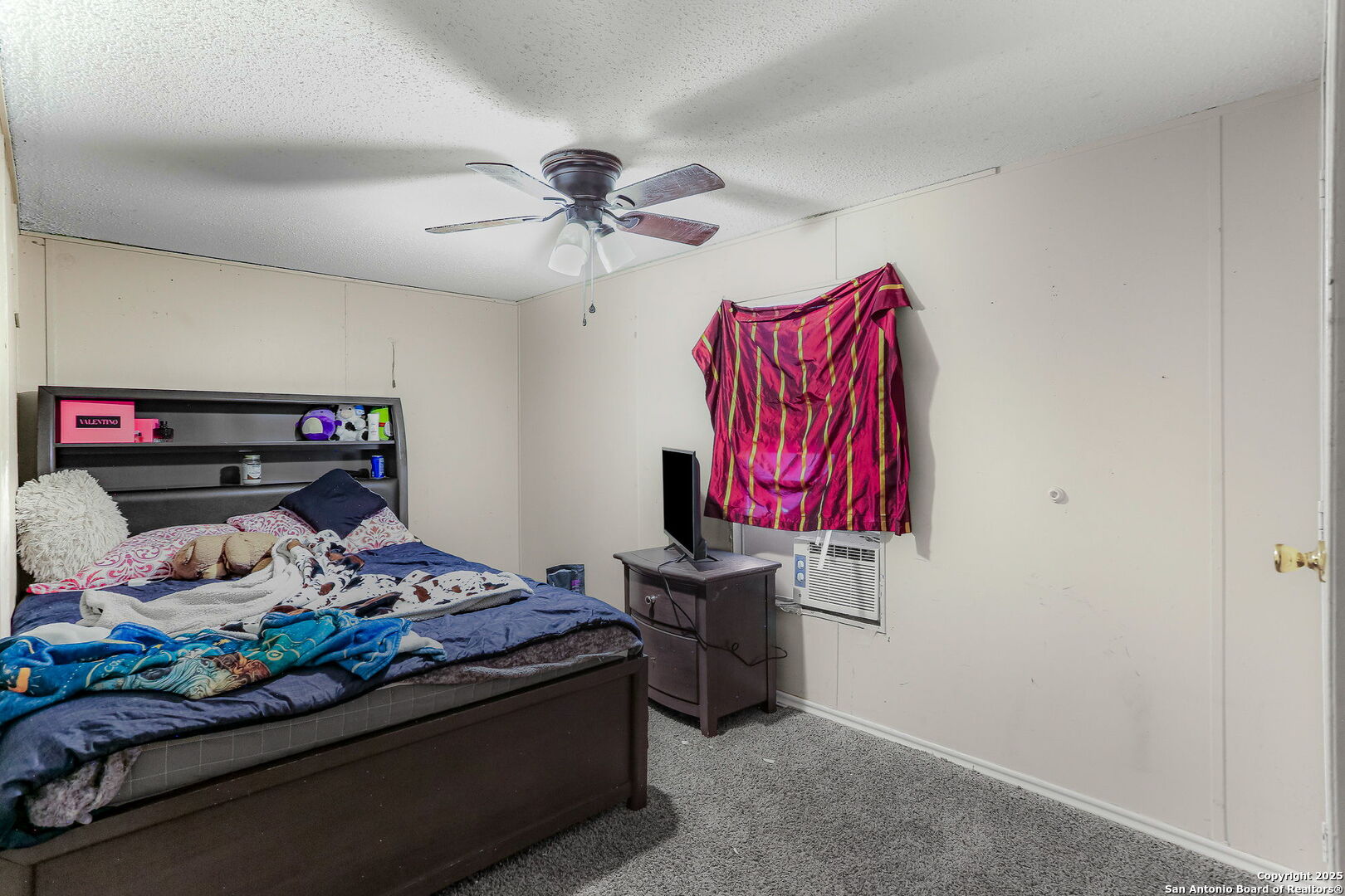 12925 Luckey Road Atascosa, TX 78002 - Photo 36 of 50 a bedroom with a bed and a walk in closet