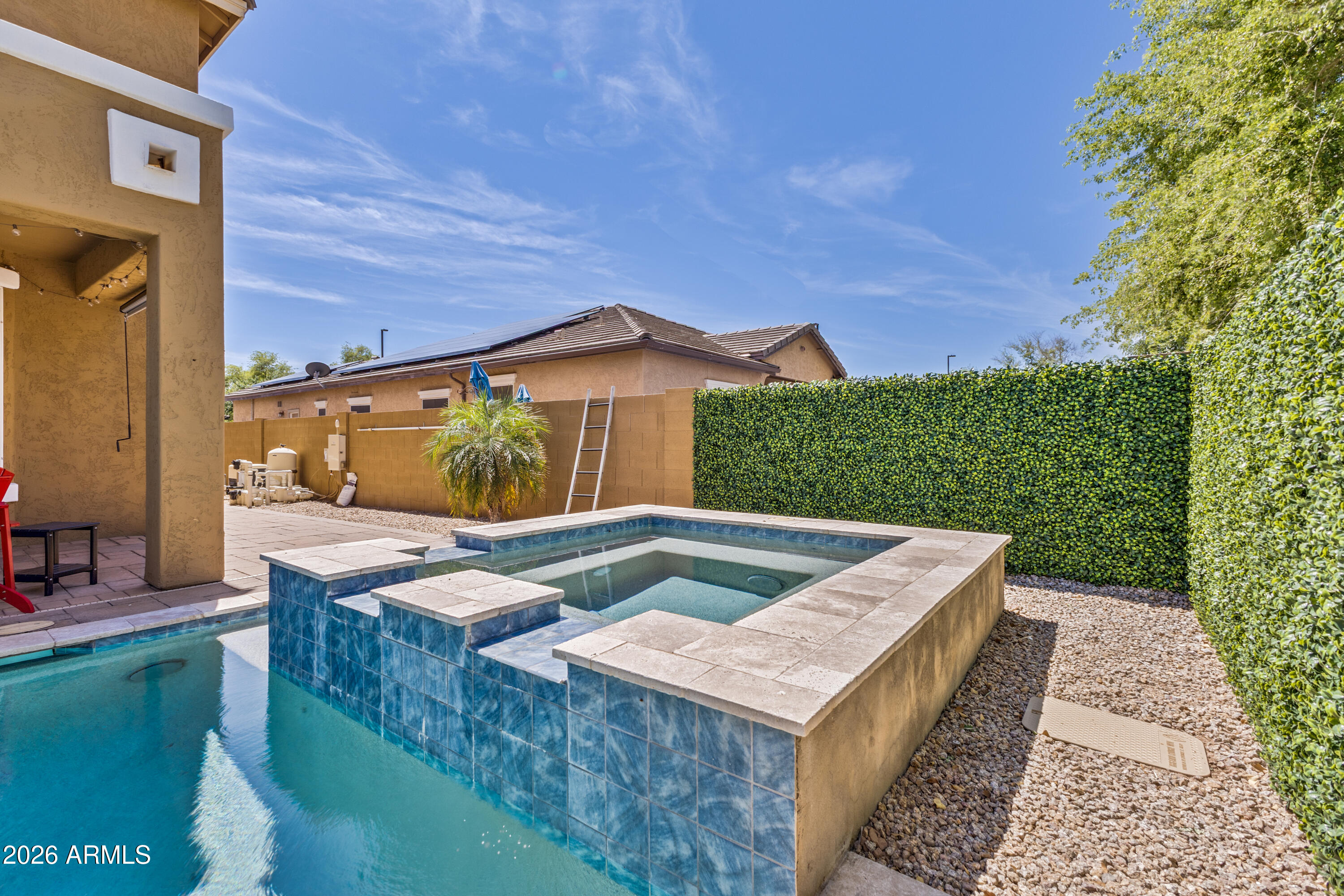 3256 East Geronimo Court Gilbert, AZ 85295 - Photo 14 of 53 a view of a sink and table in the patio