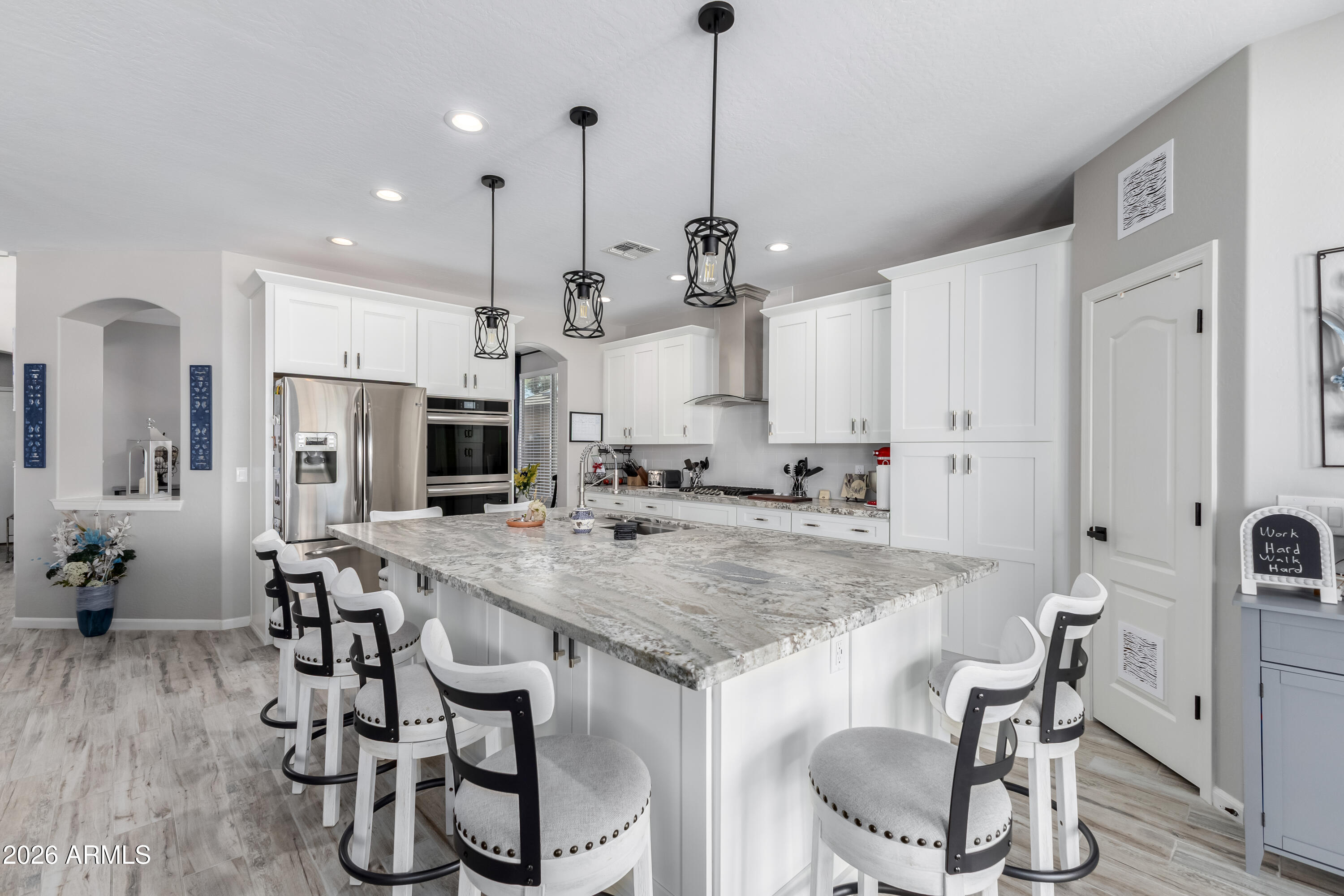 3256 East Geronimo Court Gilbert, AZ 85295 - Photo 27 of 53 a view of kitchen and dining area with furniture