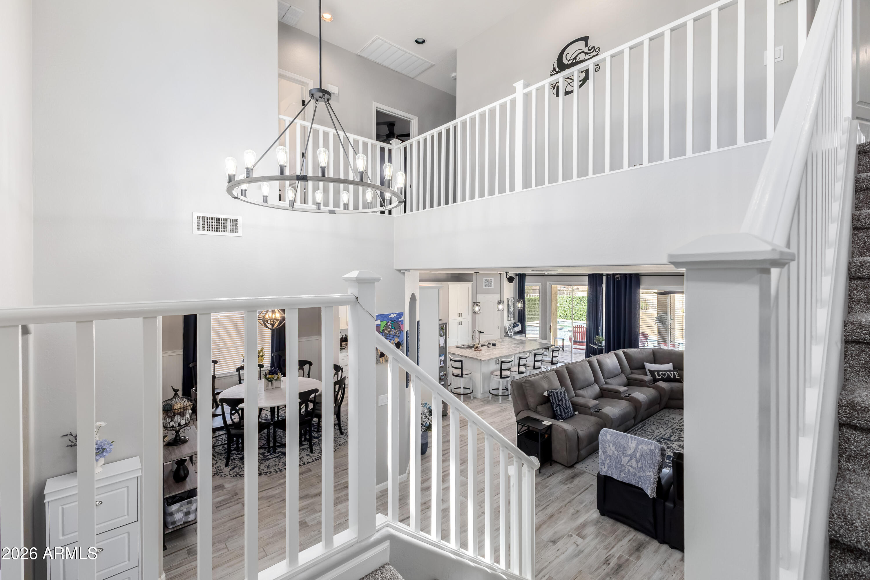 3256 East Geronimo Court Gilbert, AZ 85295 - Photo 37 of 53 a view of entryway livingroom and hall