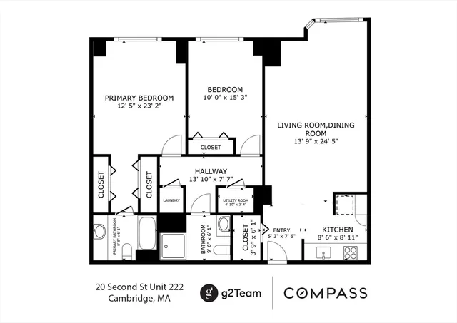 $4,200 | 20 Second Street, Unit 222, Cambridge, MA 02141