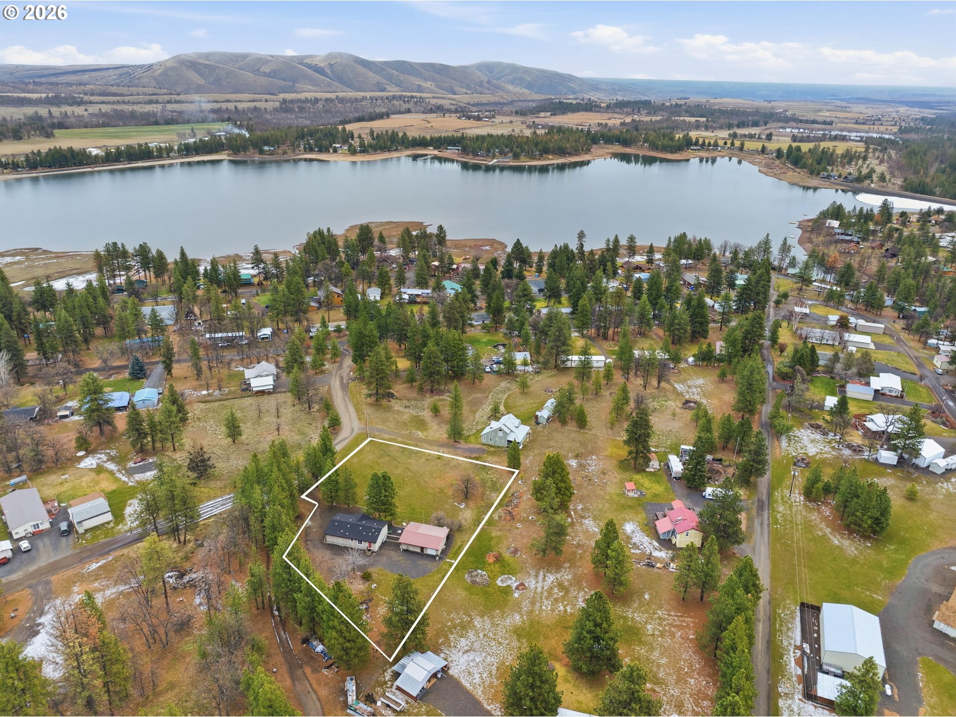 271 South Fairway Road, Unit B Tygh Valley, OR 97063 - Photo 26 of 31 Drone View/UAV