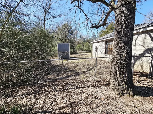 a view of a large body of water with water fall