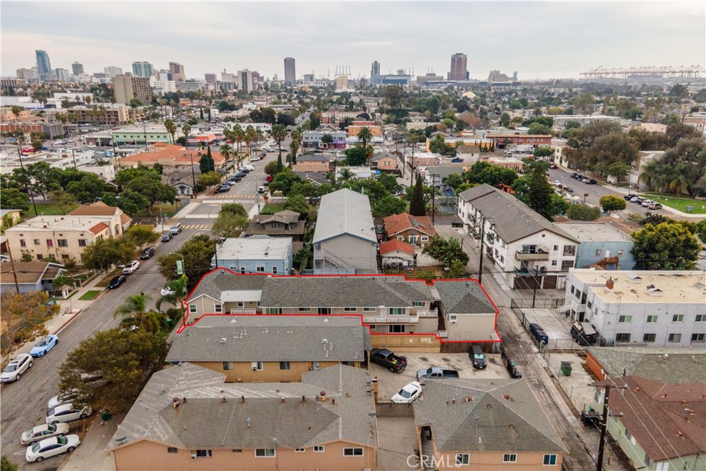 1415 Cedar Avenue Long Beach, CA 90813 - Photo 13 of 26 an aerial view of a city