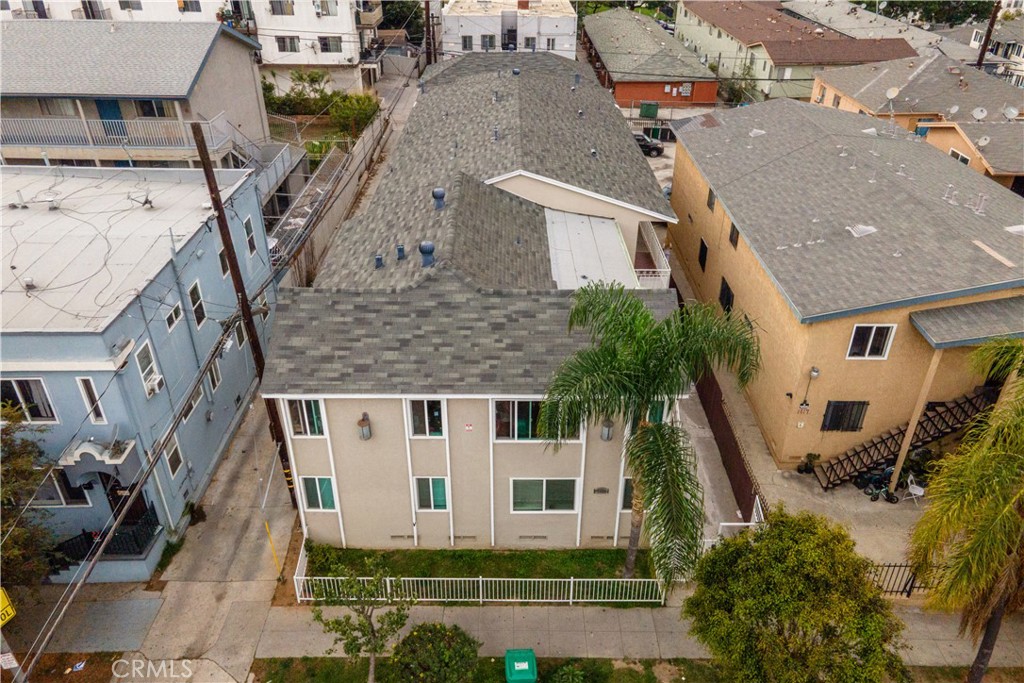 1415 Cedar Avenue Long Beach, CA 90813 - Photo 14 of 26 an aerial view of a house with a yard