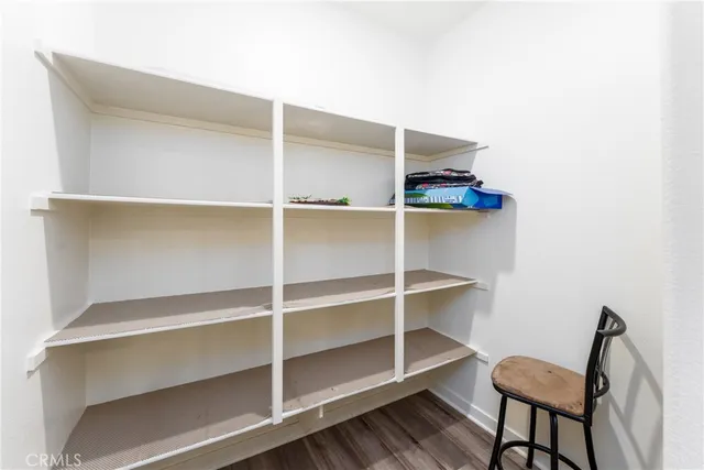 a view of staircase with railing and stairs