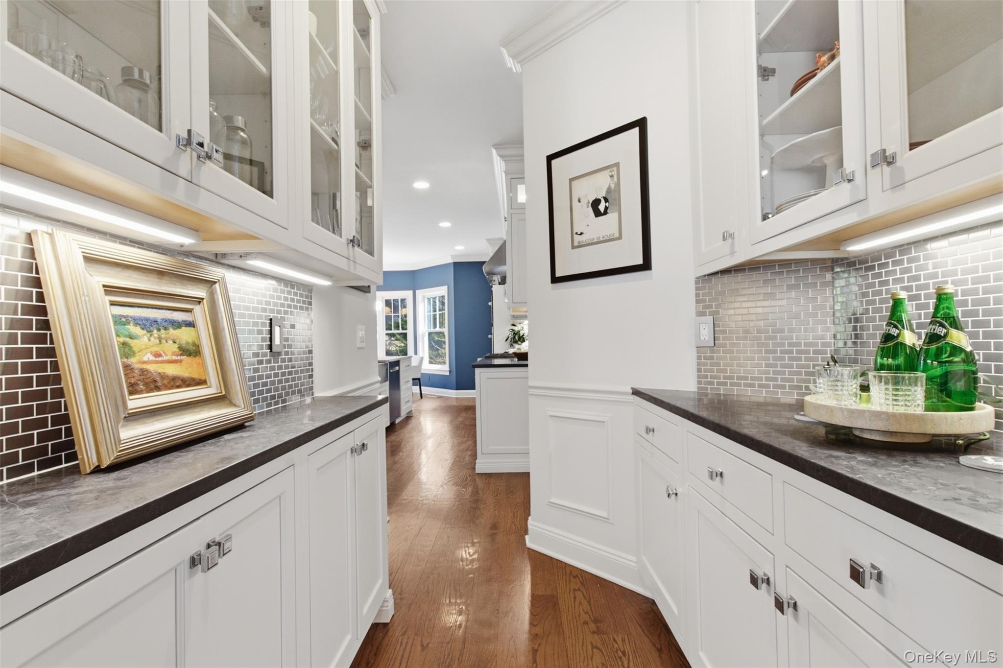 4 Johnson Place Rye, NY 10580 - Photo 13 of 44 Butler's pantry off of dining room, leading into kitchen