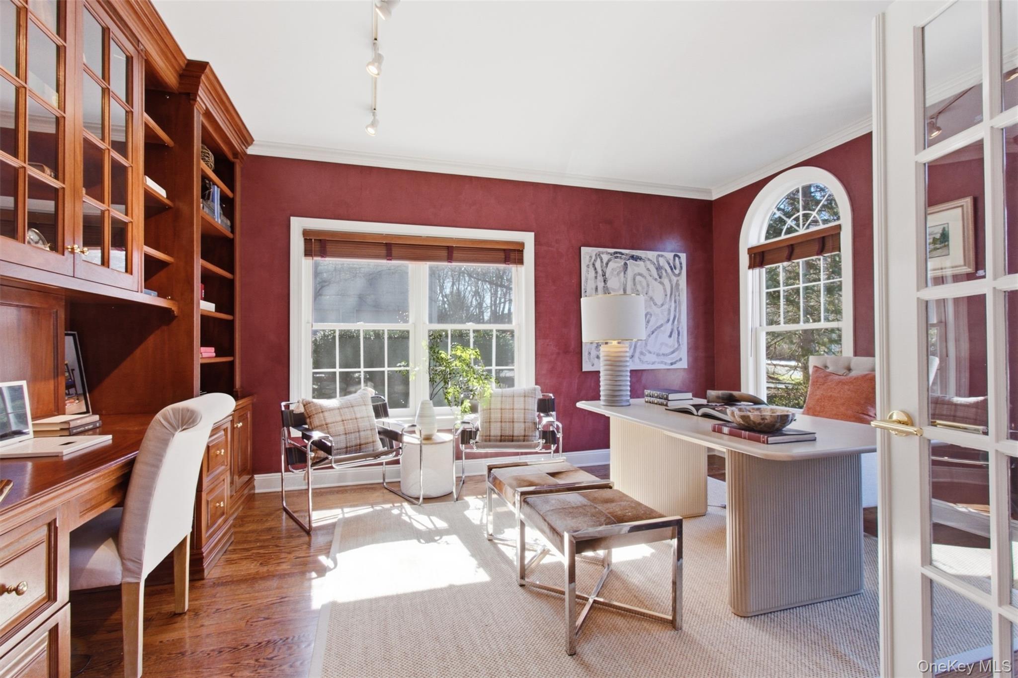 4 Johnson Place Rye, NY 10580 - Photo 8 of 44 1st floor study with custom built-ins