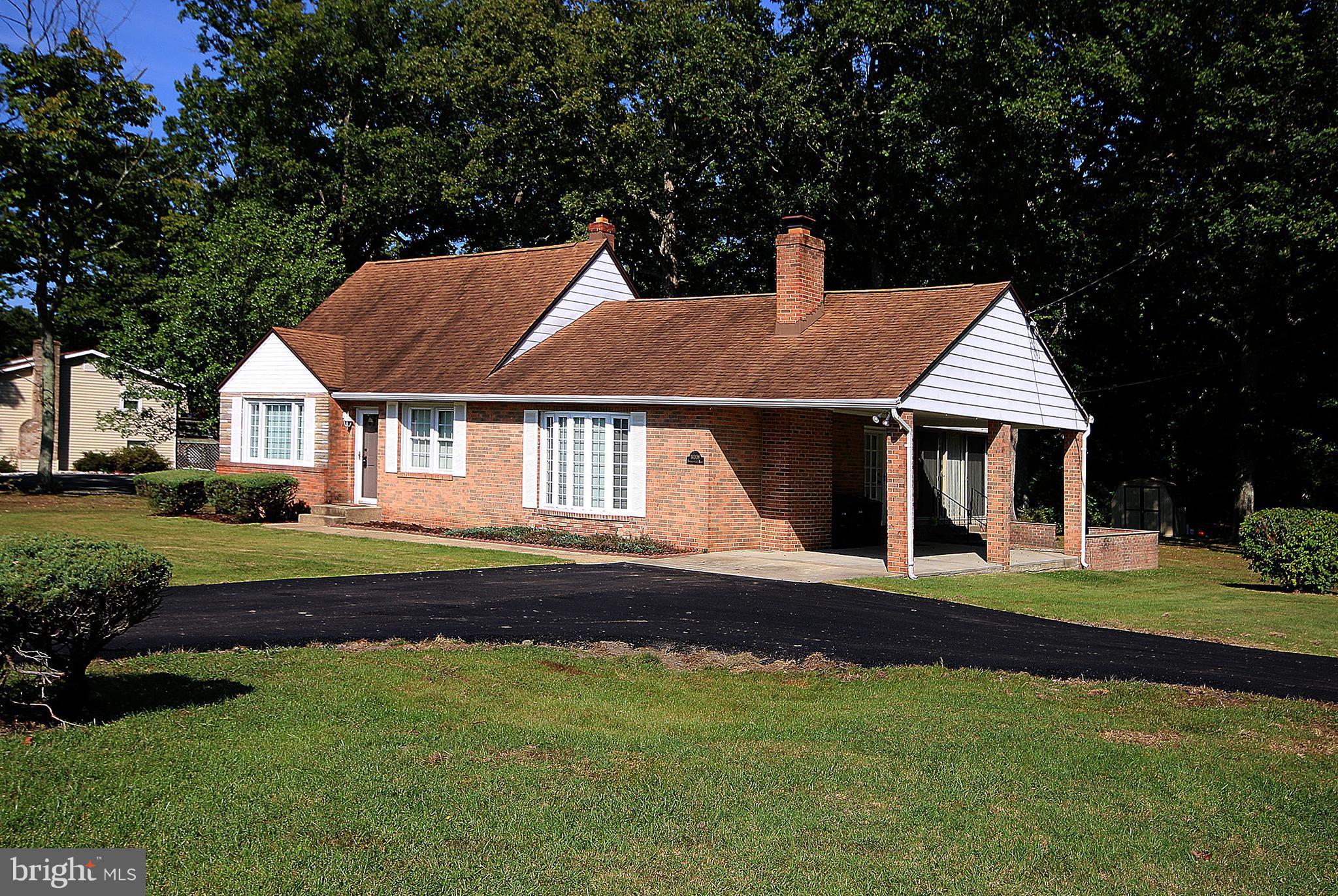 14308 South Springfield Road Brandywine, MD 20613 - Photo 1 of 26 Exterior (Front) with Circular Driveway