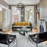 a outdoor living space with patio furniture