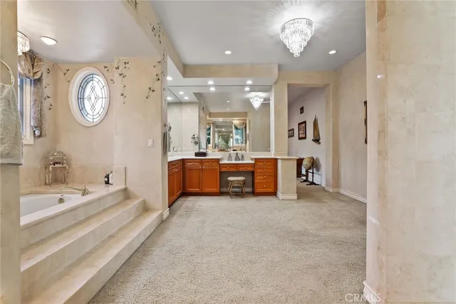 a view of a swimming pool with a yard