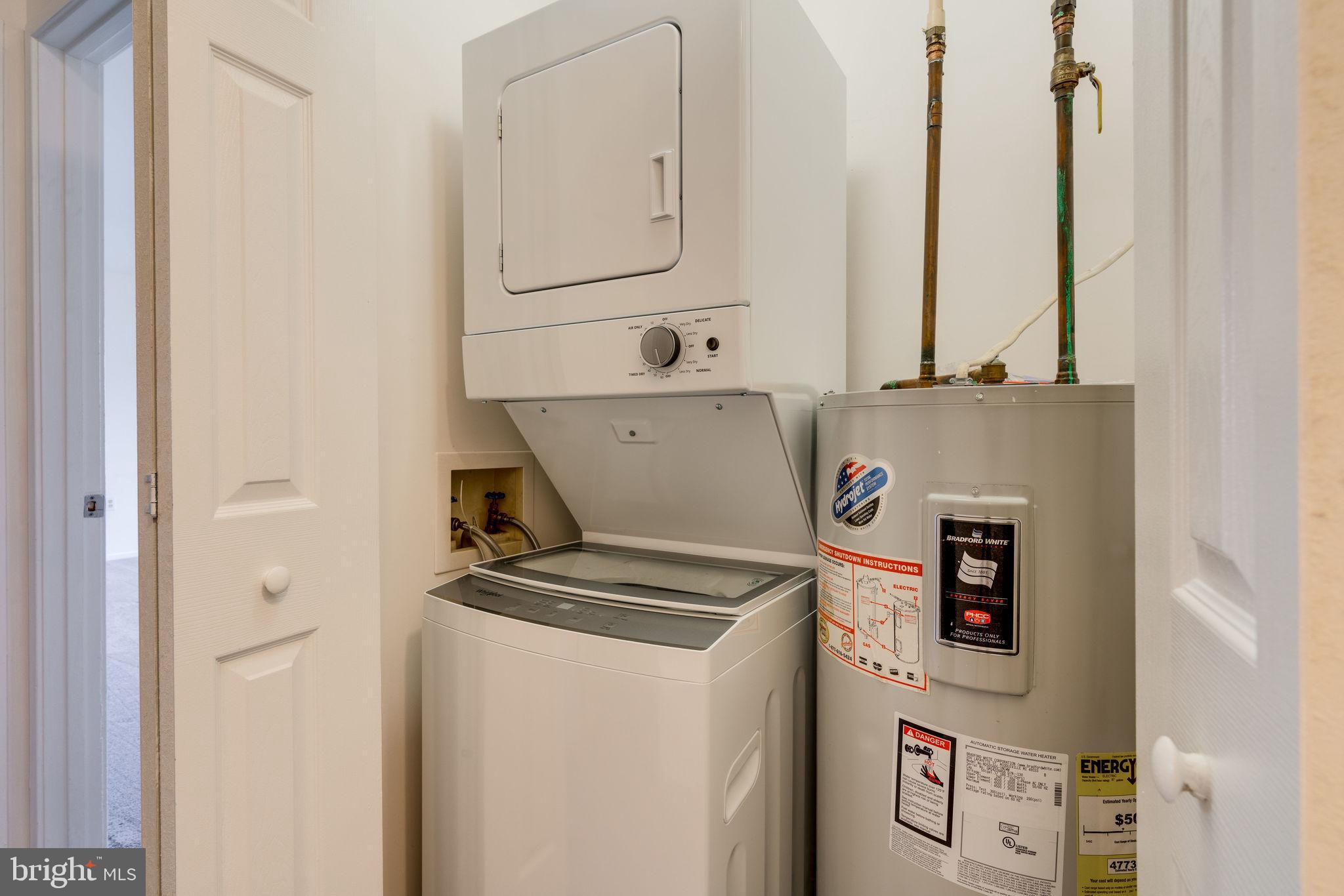 7800 D Harrowgate Circle, Unit 130 Springfield, VA 22152 - Photo 35 of 48 Convenient washer and dryer in-unit