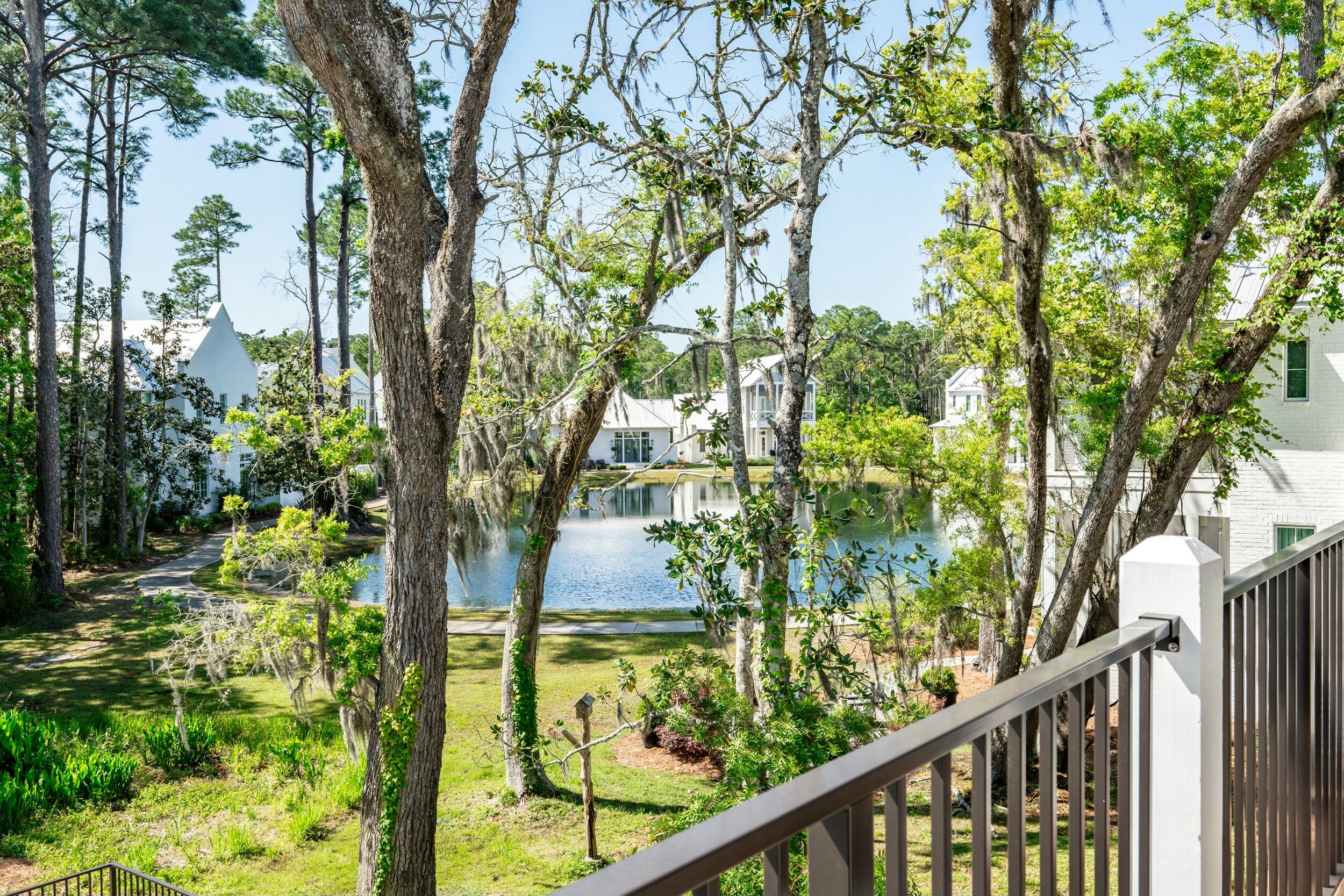 13 Tyler Drive Santa Rosa Beach, FL 32459 - Photo 4 of 78 a view of a garden from a balcony