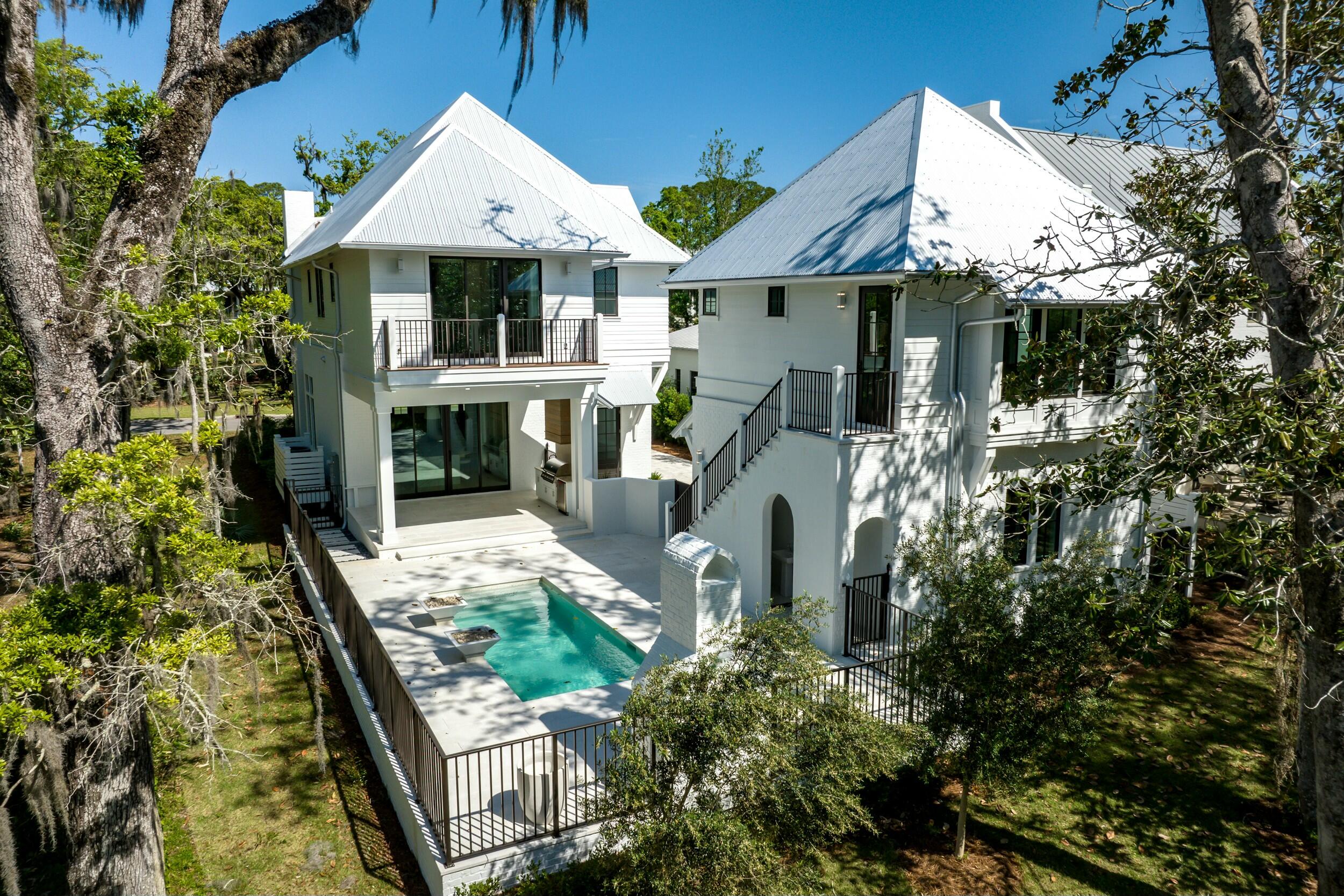 13 Tyler Drive Santa Rosa Beach, FL 32459 - Photo 72 of 78 a front view of a house with garden