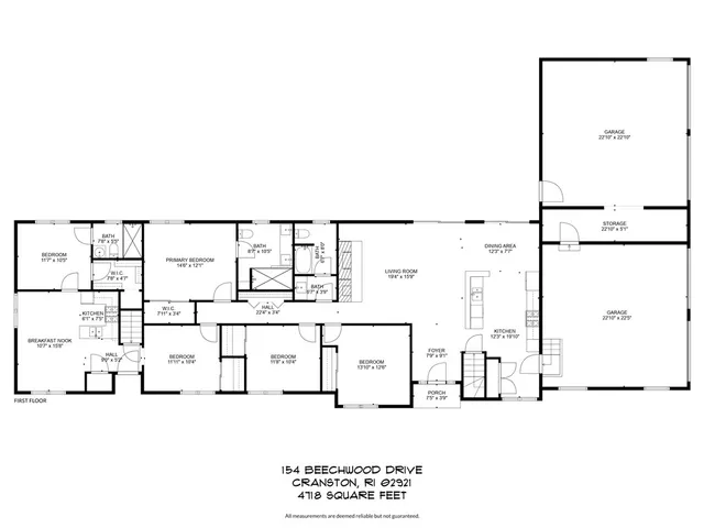 $1,050,000 | 154 Beechwood Drive, Cranston, RI 02921