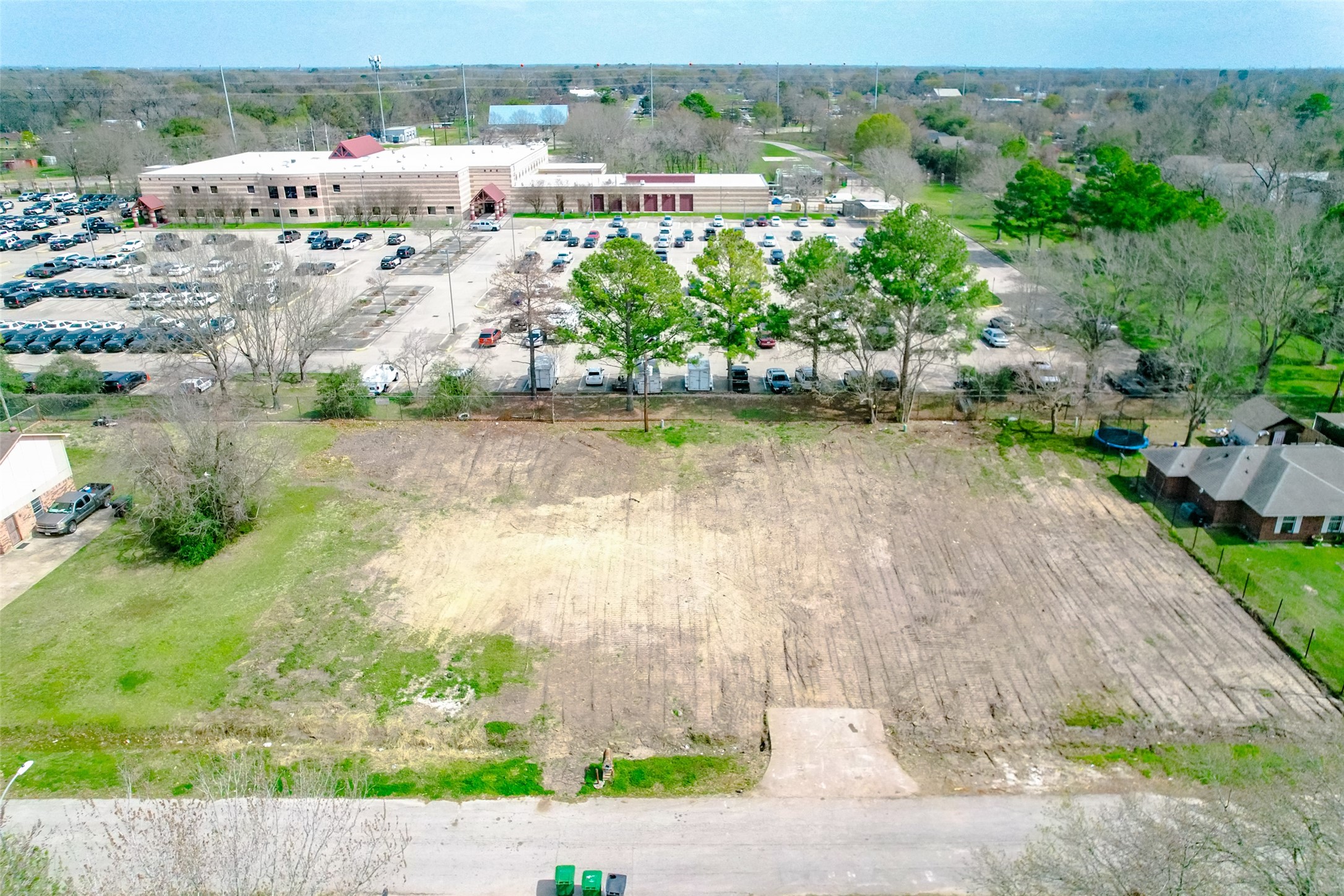 8524 Observatory Street Houston, TX 77088 - Photo 1 of 17 an aerial view of residential houses with outdoor space and trees