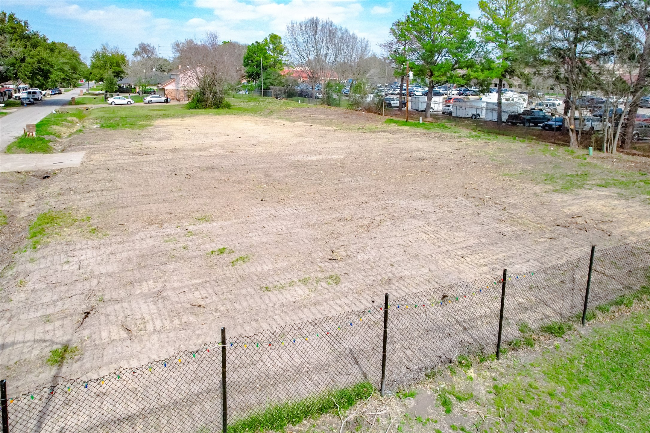 8524 Observatory Street Houston, TX 77088 - Photo 6 of 17 a backyard of a house with a yard and outdoor seating