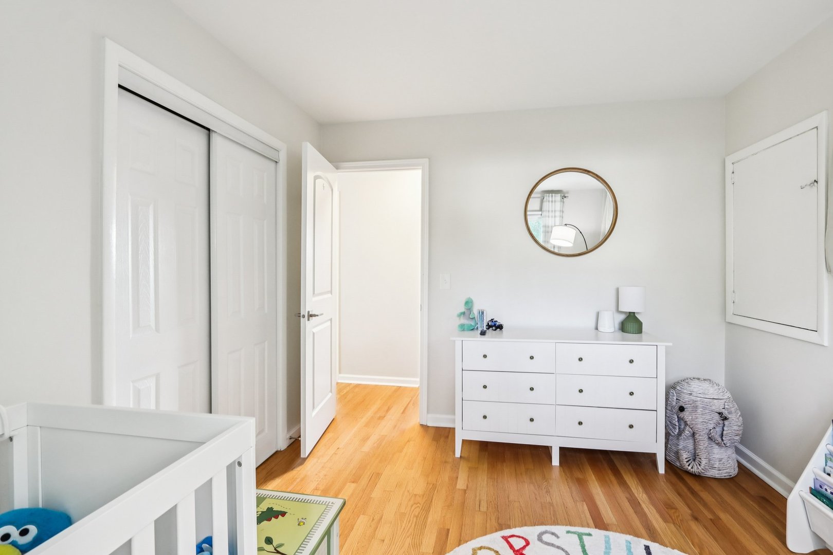 461 Ardmore Terrace Addison, IL 60101 - Photo 15 of 29 a view of a bedroom with wooden floor