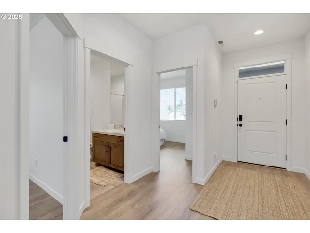 a view interior of the house and wooden floor