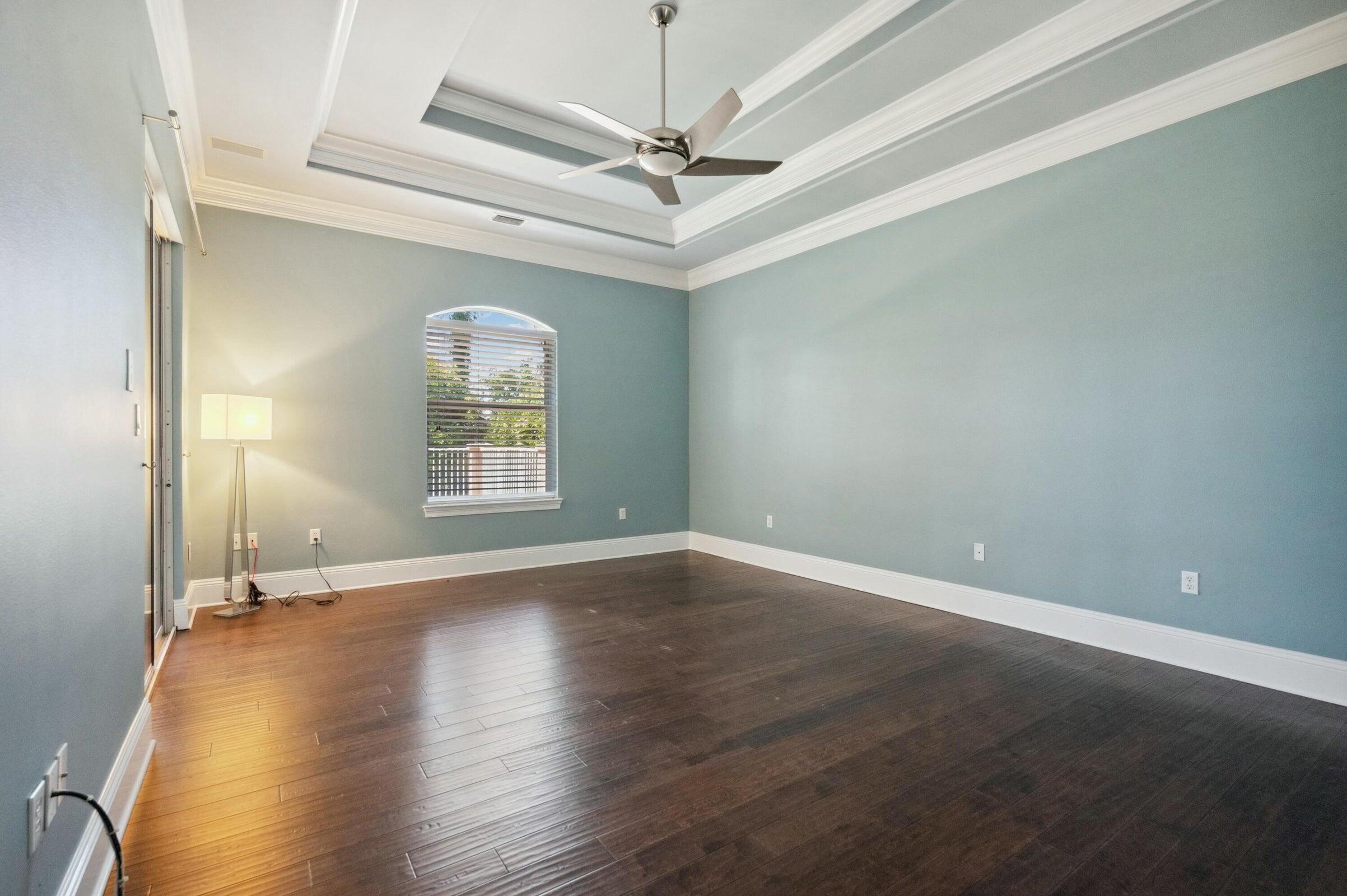 294 Ketch Court Destin, FL 32541 - Photo 22 of 56 an empty room with a window and a ceiling fan