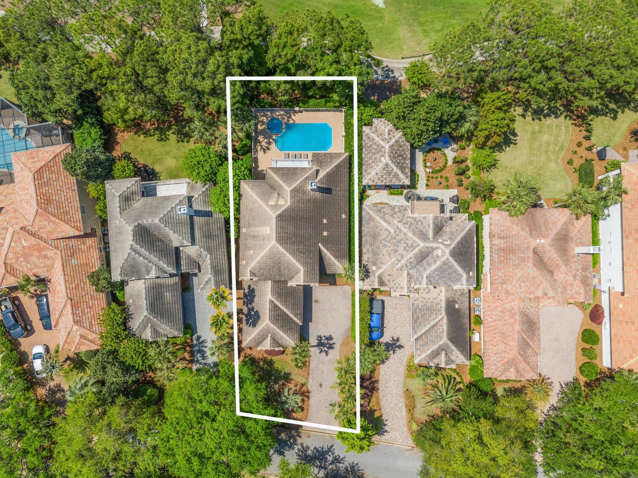 294 Ketch Court Destin, FL 32541 - Photo 4 of 56 an aerial view of houses with outdoor space