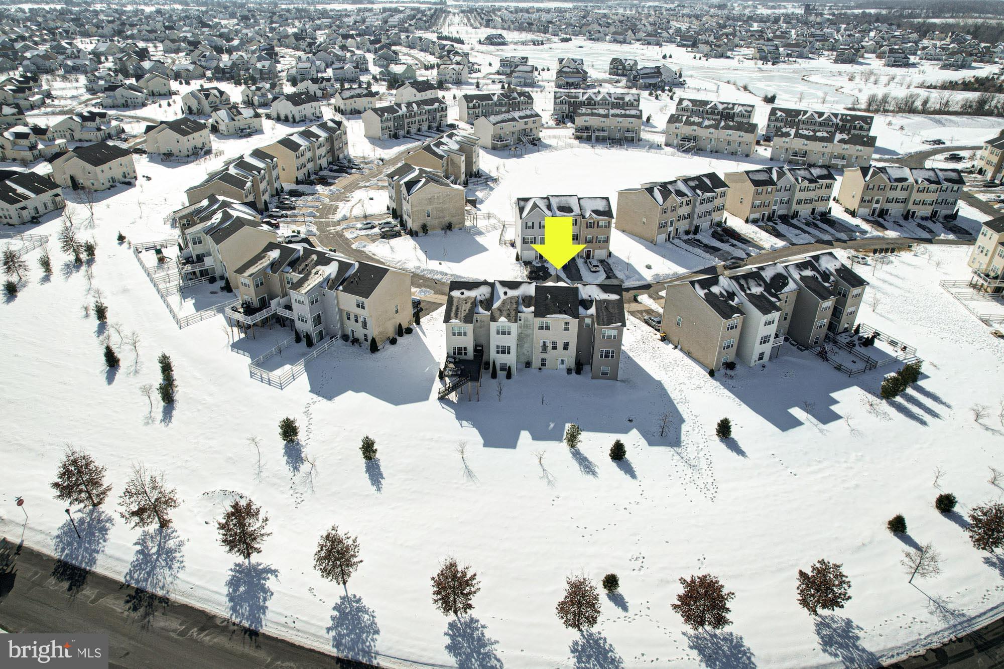 1102 Wickersham Way Middletown, DE 19709 - Photo 62 of 68 an aerial view of a house with a swimming pool