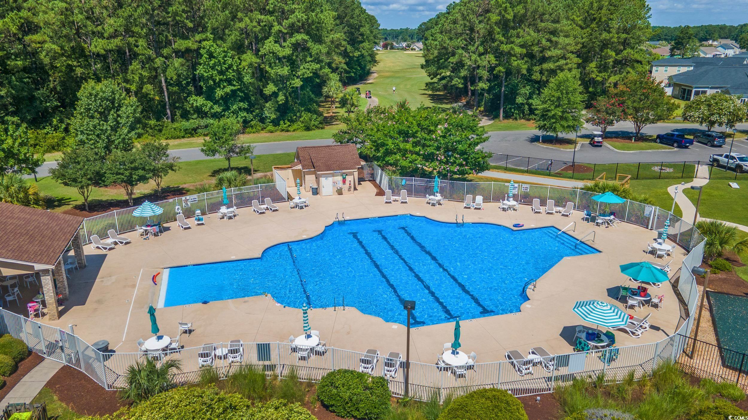 283 Whitchurch Street Murrells Inlet, SC 29576 - Photo 28 of 40 Community pool featuring a patio