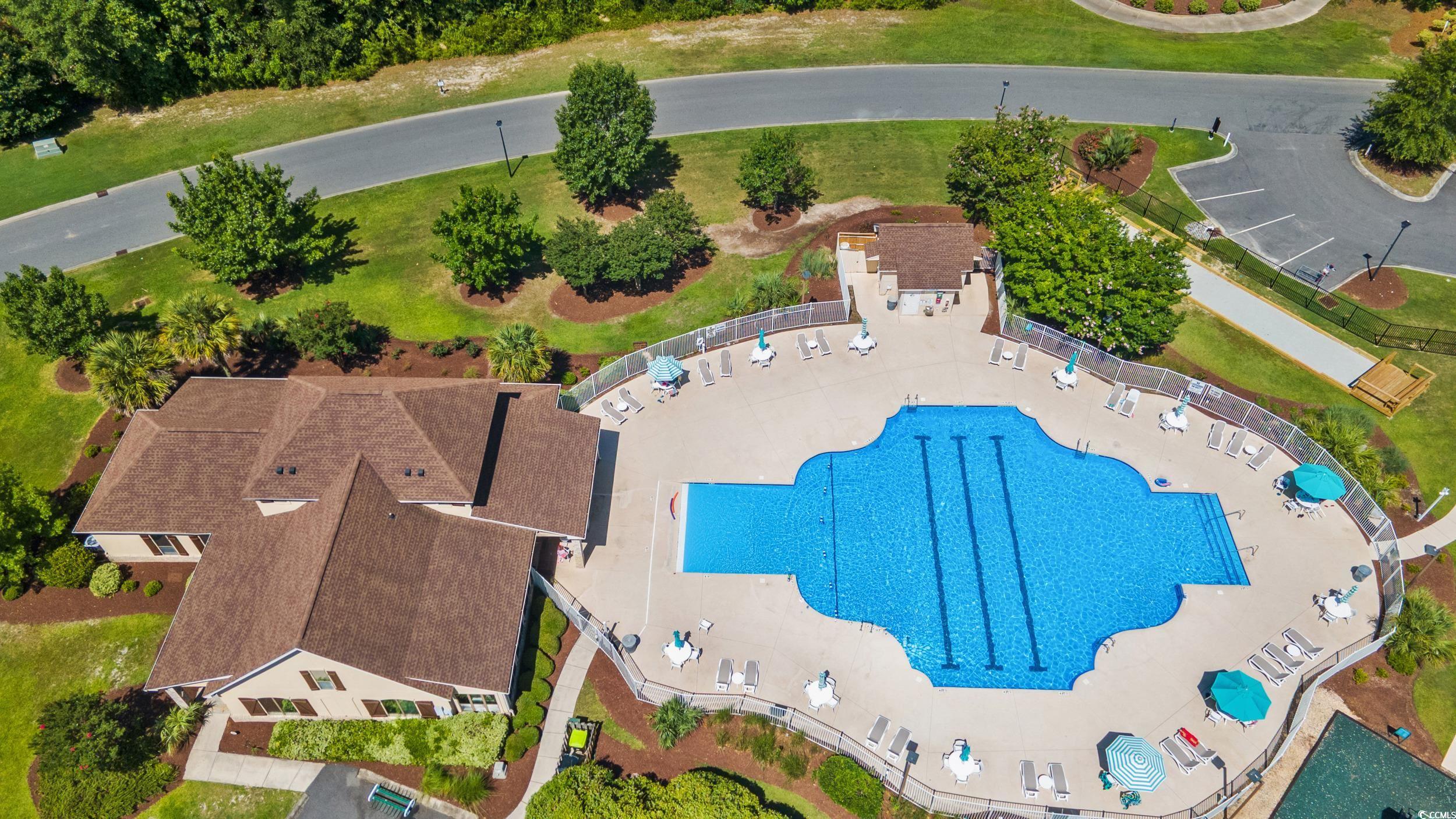 283 Whitchurch Street Murrells Inlet, SC 29576 - Photo 29 of 40 Bird's eye view of a pool